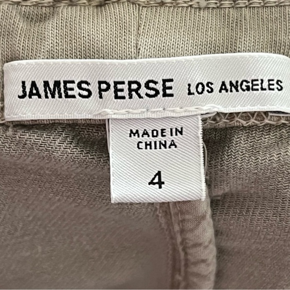 James Perse Soft Drape Pants Size  XL Taupe Relaxed‎ Lounge Casual Stretch Chic - Picture 8 of 10